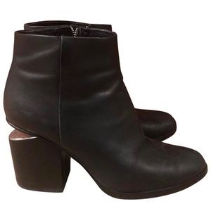 Alexander Wang Gabi bootie with rhodium